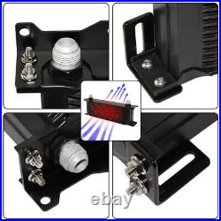 13 Row Engine Transmission Oil Cooler withThermostat 80 Deg Oil Filter Adapter Kit