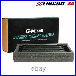 15 Row 10AN Universal Performance Alumium Engine Oil Cooler + Filter Adapter New