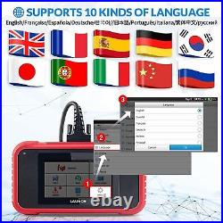 2023 Launch CRP129E Car OBD2 Scanner Engine ABS SRS SAS TPMS EPB Diagnostic Tool