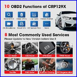 2023 Launch CRP129X OBD2 Car Scanner Engine SRS ABS SAS TPMS EPB Diagnostic Tool