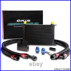 25 ROW AN10 Plate Oil Cooler Filter Adapter Hose Fit For BMW N54 Engine Twin Tur