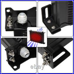 28 Row Engine Transmission Oil Cooler withThermostat 80 Deg Oil Filter Adapter Kit