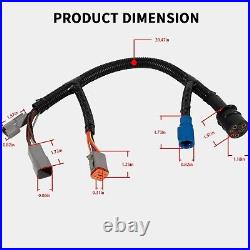 423-6344 Engine Adapter Harness For 1976-1995 Johnson / Evinrude Engine 176344