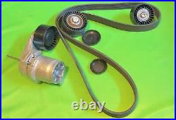 BMW N55 Engine 535,640,740, X5, X6 Adaptive Serpentine Belt, Tensioner, Pulleys Kit