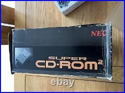 BROKEN FAULTY! PC Engine & SUPER-CD-ROM2 Console withoriginal Pad, NEW AC Adapter