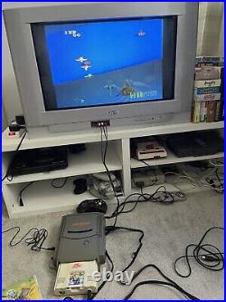 BROKEN FAULTY! PC Engine & SUPER-CD-ROM2 Console withoriginal Pad, NEW AC Adapter