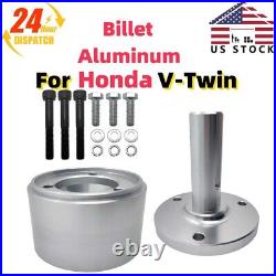 Billet Aluminum Flywheel PTO Drive Kit For Honda V-Twin Engine Adapter