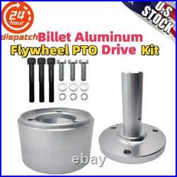 Billet Aluminum Flywheel PTO Drive Kit For Predator 670 V-twin Engine Adapter