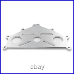 Billet Engine Stand Adapter Plate, 1/2 Alum for SBC, BBC, LS, LT