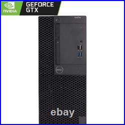 Dell Gaming Desktop Computer Intel i5 16GB RAM 2TB HD 120GB SSD Windows 10 Wi-Fi