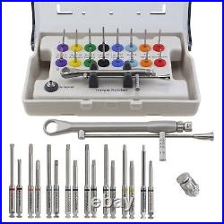 Dental Implant Prosthetic Driver Kit Engine Latch Screwdriver Wrench Adapter