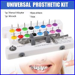 Dental Implant Prosthetic Driver Kit Engine Latch Screwdriver Wrench Adapter