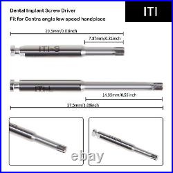 Dental Implant Prosthetic Driver Kit Engine Latch Screwdriver Wrench Adapter