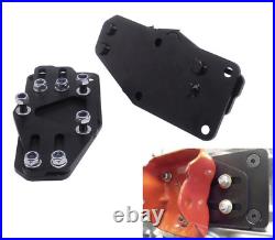 Dingo Sliders Adjustable Motor Mounts Adapters Black Steel LS Engine Swaps USA