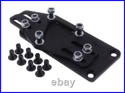 Dingo Sliders Adjustable Motor Mounts Adapters Black Steel LS Engine Swaps USA