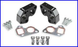 Earls Electric Water Pump Block Adapters Pair Fits GM LS Engines LS0025ERL