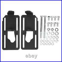 Engine Adapter Mount Motor Mount Swap Brackets Black For Car Repairing