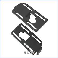 Engine Adapter Mount Motor Mount Swap Brackets Black For Car Repairing