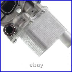 Engine Oil Cooler Filter Housing Adapter for Chevy Cruze Sonic Trax 1.4L Turbo