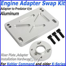 Engine Swap Adapter Kit For Kohler Command and Older K-Series to Predator 670