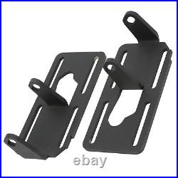 Engine Swap Mount Adjustable Bracket Adapter Black For Square Body 2WD 4WD