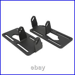 Engine Swap Mount Adjustable Bracket Adapter Black For Square Body 2WD 4WD