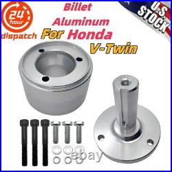 For Honda V-Twin Engine Adapter Flywheel PTO Drive Kit Billet Aluminum