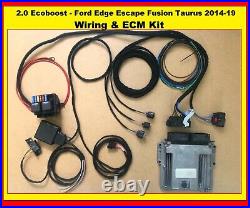 Ford Edge Fusion Taurus 2.0 Ecoboost Engine Swap wiring harness ECM Kit Adapter