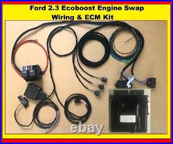 Ford Mustang 2.3 Ecoboost Engine 10R80 Swap wiring harness ECM Kit Adapter Loom