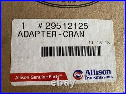 Genuine Allison 29512125 Crankshaft Hub Adapter For Cummins 6bt5.9 Diesel Engine