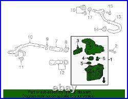 Genuine GM Engine Oil Cooler Adapter 12699381