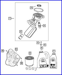 Genuine Mopar Oil Filter Adapter 4893402AB