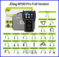 JDiag M100 Pro Motorcycle Detector Scanner Code Reader Diagnosis Battery Tester