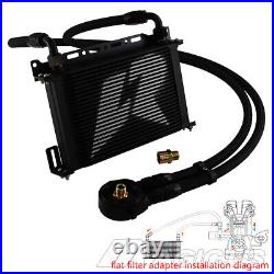 LR 25 Row AN10 Engine Oil cooler withBracket+Filter Adapter Hose +7 Electric Fan