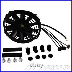 LR 25 Row AN10 Engine Oil cooler withBracket+Filter Adapter Hose +7 Electric Fan