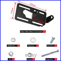 LS Engine Motor Mount Adapter Plate Universal Swap Bracket Small Block