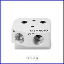 Mishimoto MMOCA-GTO Oil Cooler Kit Adapter Fits Pontiac GTO 2004 Silver