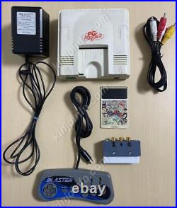 NEC PC Engine PCE Japanese Version with AV Conversion Adapter HuCard Set