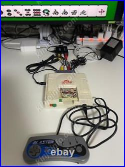 NEC PC Engine PCE Japanese Version with AV Conversion Adapter HuCard Set