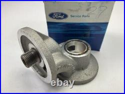 NEW OEM Ford F4UZ-6881-A Engine Oil Filter Adapter Housing 90 Deg SBF 302 351W