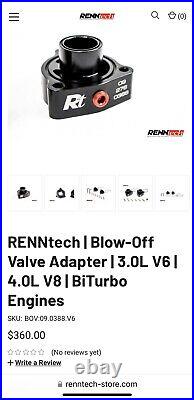 RENNtech Blow-Off Valve Adapter 4.0L V8 M177 3.0L V6 M276 BiTurbo Engines