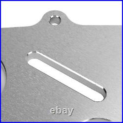 (Silver) Engine Stand Adapter Plate Engine Block Adapter Plate Bracket