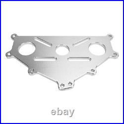 (Silver) Engine Stand Adapter Plate Engine Block Adapter Plate Bracket