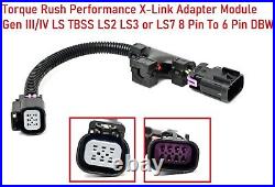 Torque Rush Performance X-Link Adapter Harness Module for Gen III / IV LS Engine