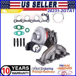 Turbocharger For 15-19 Hyundai Sonata Sportage Santa Fe Optima 2.0L 28231-2GTA1