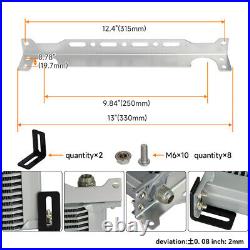 Universal AN-10AN 7 Row Engine Transmission Oil Cooler +Filter Adapter Hose Kit