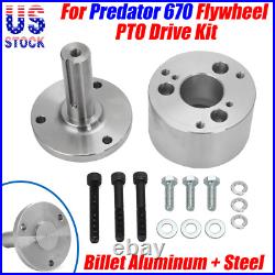 Universal Fit Predator 670 Flywheel PTO Drive Kit V-twin Engine Adapter Coupler