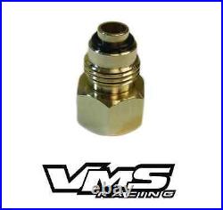 Vms Ls1 Engine Swap Conversion 3/8 Flare Power Steering Brass Adapter Fitting