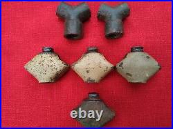 WW2 German engineering 6 adapters for S. MI. 35